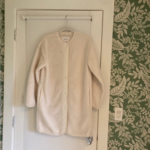 Wilfred Free/Aritzia Jackets & Blazers - Wilfred Free/Aritzia longline teddy fleece jacket